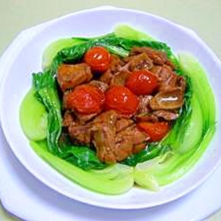鶏もも肉とミニトマトのソース煮 レシピ 作り方 By ラブちゃん0479 楽天レシピ 鶏もも肉とミニトマトのソース煮 レシピ 作り方 By ラブちゃん0479 楽天レシピ